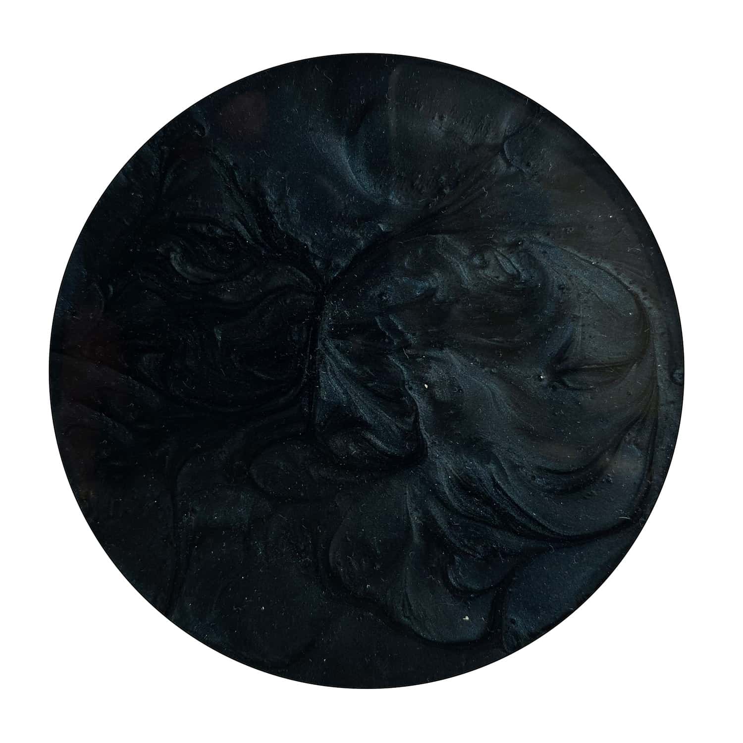 Pigmento mica Black metálico en 50ml y 150ml para Resinas Epoxi – Bricolaje, Joyería, Mesas de Resina y Creaciones Artísticas
