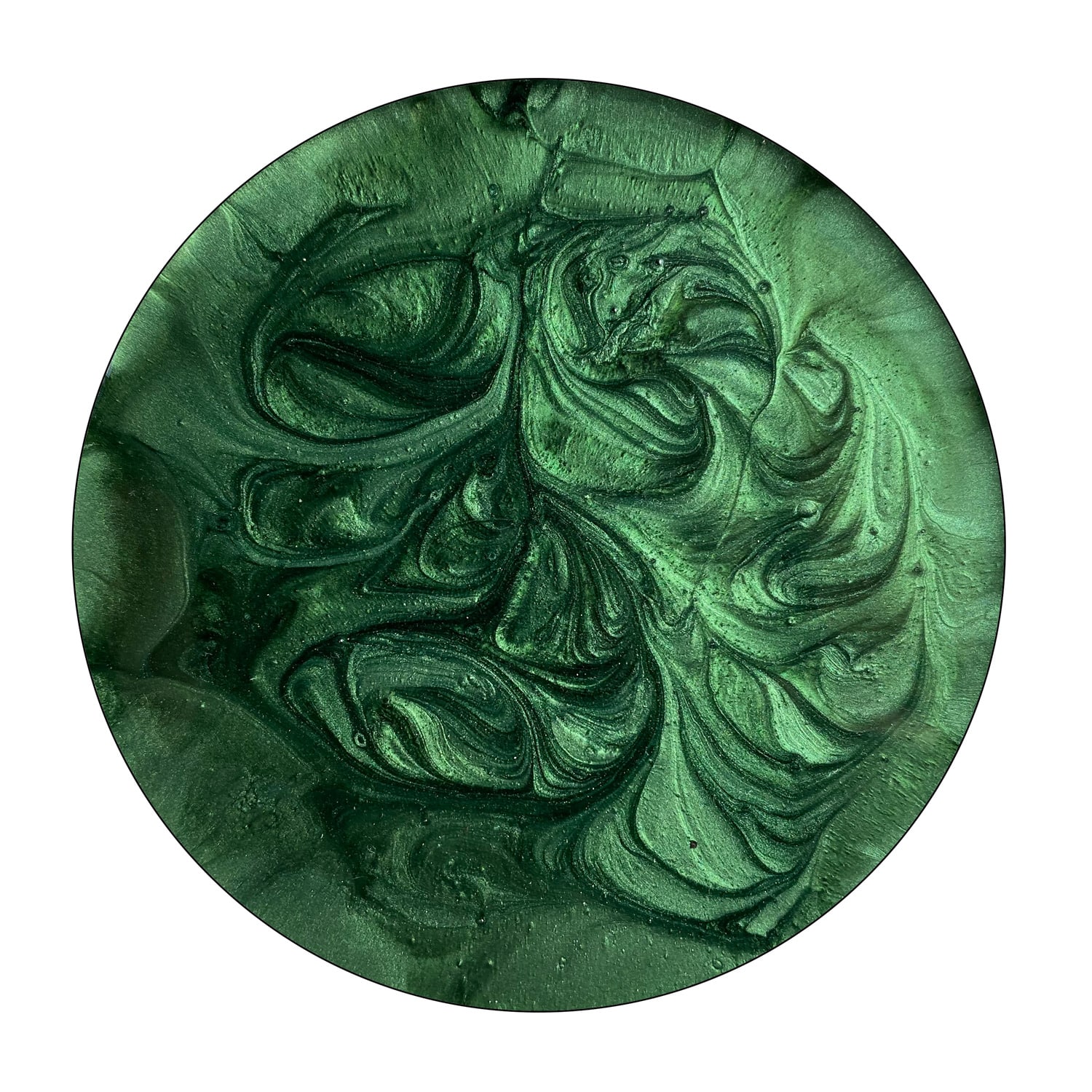 Pigmento mica Dark Green metálico en 50ml y 150ml para Resinas Epoxi – Bricolaje, Joyería, Mesas de Resina y Creaciones Artísticas