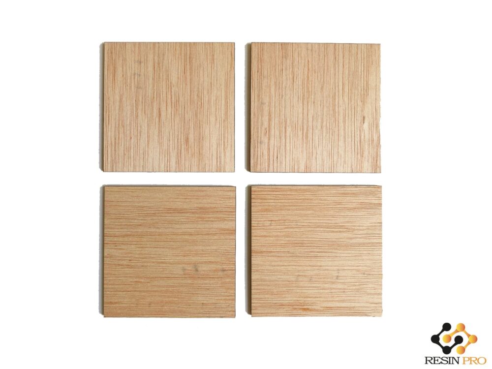 posavasos cuadrados madera