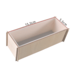 Encofrado rectangular: ideal para realizar fantásticas creaciones de 15,5×5,5 cm