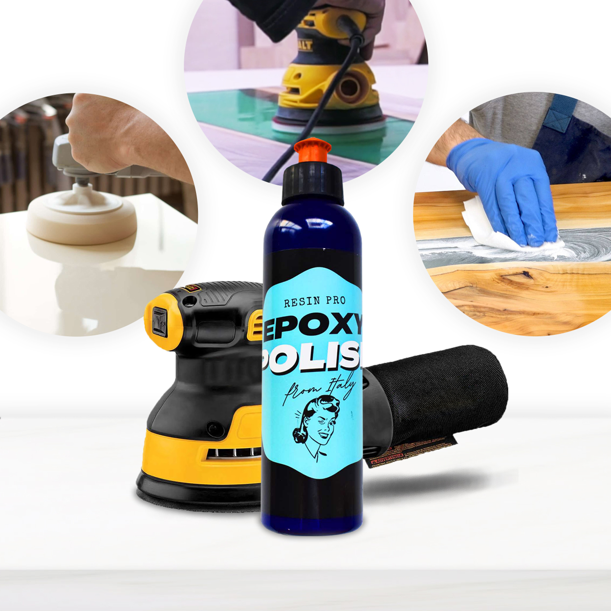 Crema EpoxyPolish: La solución definitiva para pulir sus superficies resinadas -250ml