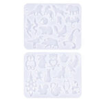 Pack 2 Moldes Animales Varios Nº2