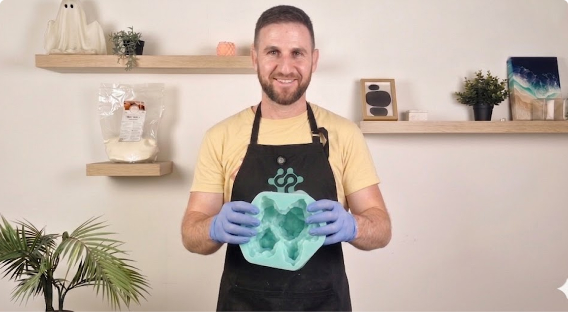 Curso presencial de iniciación a moldes de silicona