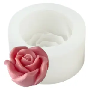 Molde de Vela “Rosa Clásica”